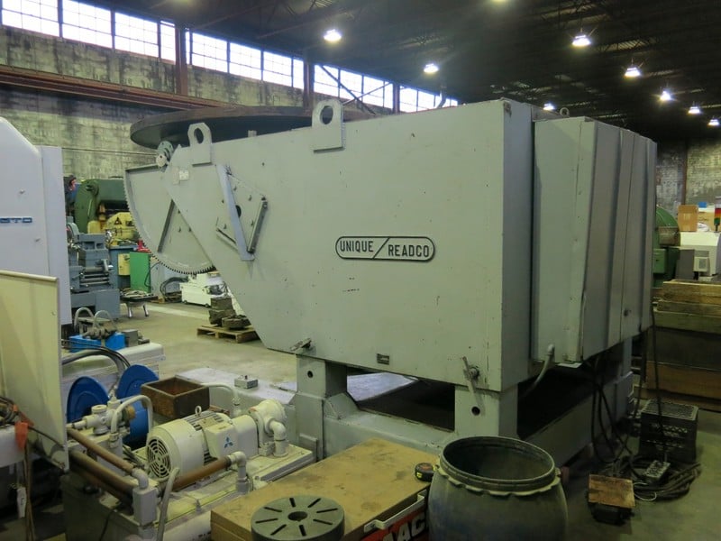 50000 lb. Unique / Readco welding positioner with 95" face plate - Image 3