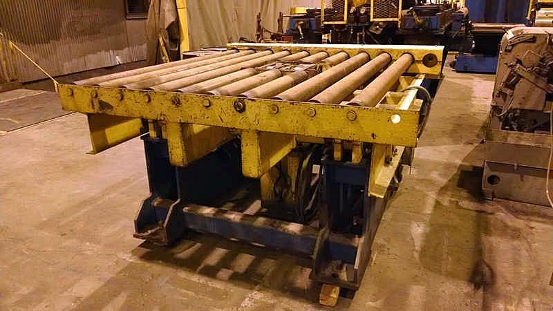10000 lb. x 72 outside dimension Pro-Eco, downlayer, 4" diameter x 75" face rolls - Image 1