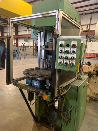 8 Ton, Denison #Multipress, hydraulic press, 12" stroke, 30" daylight, 2.25" ram, 7.5 HP, 1970 - Image 2