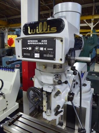 Willis #1050, 10" x50" tbl., 3 HP, 36" X, 16" Y, 16" Z, variable speed, 60-4200 RPM, R-8 - Image 4