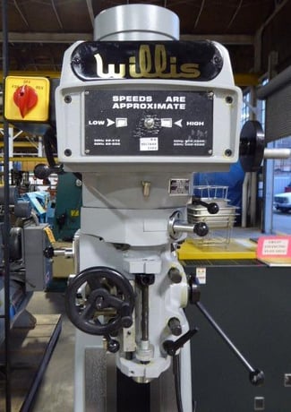 Willis #1050, 10" x50" tbl., 3 HP, 36" X, 16" Y, 16" Z, variable speed, 60-4200 RPM, R-8 - Image 8