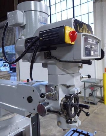 Willis #1050, 10" x50" tbl., 3 HP, 36" X, 16" Y, 16" Z, variable speed, 60-4200 RPM, R-8 - Image 10
