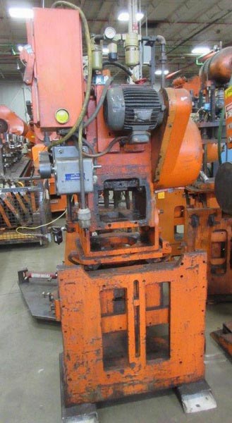 12 Ton, Tishken #21562150, tilt frame, 2 stroke, 6.5" Shut Height, .5" adj., air clutch & brake - Image 1