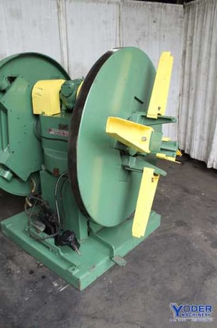 4000 lb. Automatic Feed double end coil reel #48, 12" width, 60" outside dimensions, 15"-20" ID, #72177 - Image 5