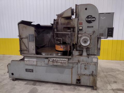 Blanchard #22D-42, 42" chuck, rotary surface grinder, #13615 - Image 5