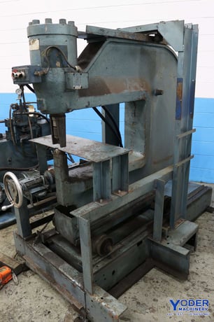 100 Ton, Whitney #791AX30, portable web punch, 1-5/8" stroke, stripper, 10 HP, #73722 - Image 1