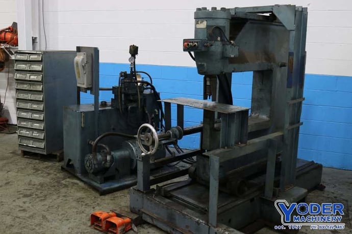 100 Ton, Whitney #791AX30, portable web punch, 1-5/8" stroke, stripper, 10 HP, #73722 - Image 3