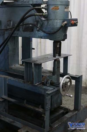 100 Ton, Whitney #791AX30, portable web punch, 1-5/8" stroke, stripper, 10 HP, #73722 - Image 4