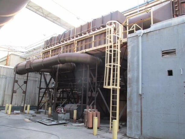 100000 cfm Wheelabrator #820-WCC-36, 160 cartridges, dust collector, 50400 sq.ft. - Image 2
