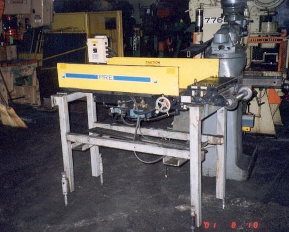 12" x .03" Press Room Equipment #S15-12x24-115A, air feeder 5-roll straightener, 24" stroke - Image 1