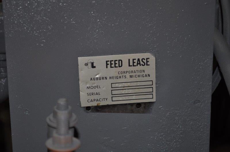 24" x .25" Feed-Lease, air feeder, 5-roll straightener, 18" stroke, 5" bore cylinder - Image 6