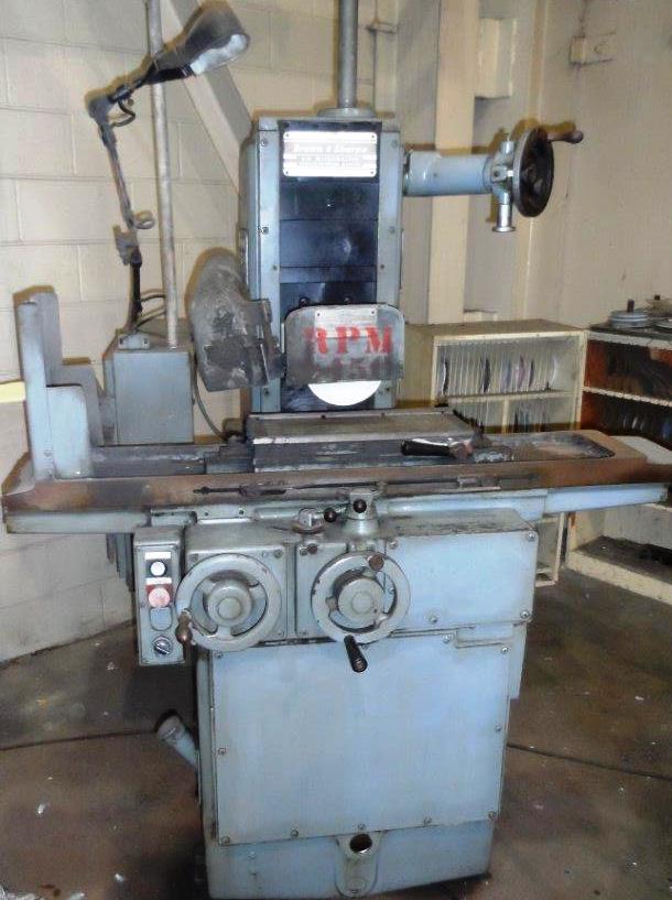 6" x 18" Brown & Sharpe #Micromaster, hydraulic surface grinder, PMC, lube system, 1969 - Image 1