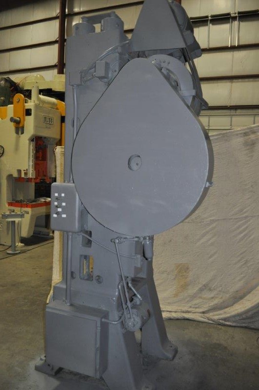 250 Ton, Minster #90, knuckle joint press, 3" stroke, 16.5" Shut Height, 80 SPM, air clutch & brake - Image 3