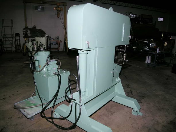 120 Ton, Piranha #SEP-120, single end punch, 2" stroke, 21.5" throat, 10 HP, 16 SPM, 1984 - Image 3