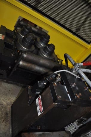 10 Stand, Contour #2000-SU-10-12, 2" shaft diameter, 12" roll space, coolant, 20 HP - Image 6