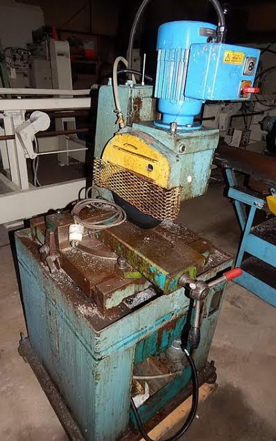 Eisele #VMS111-8350, cold mitre saw, manual hand feed/clamping, coolant pump - Image 2