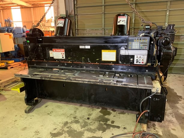 1/4" x 8' Cincinnati #1808G, mechanical shear, 36" powered Back Gauge, 60 SPM, 2002 - Image 2