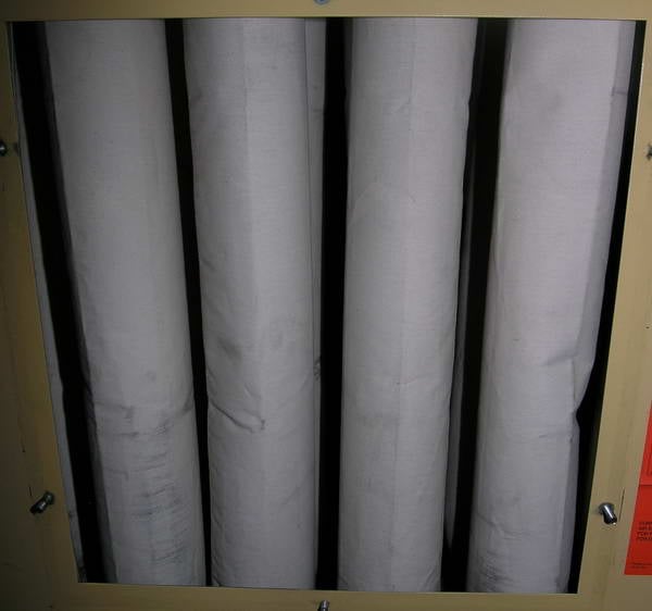 Delta, pass thru parts deflasher, Empire baghouse duct collector, cyclone - Image 9