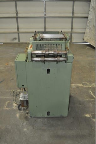 12" x .03" Littell #312, flat & shape straightener, 9 rolls, Bijur lube, 30-180 FPM - Image 3