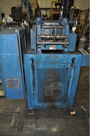 12" x .035" Littell #212-17, flat & shape straightener, 17-rolls,Lincoln lube system,variable speed - Image 4