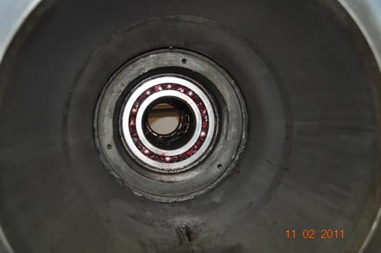 No. 4-1/2F Fenn, 4-1/2" rotary swager, 2 die, 2-1/4" tuning capacity, 15" die pocket, 10 HP - Image 2