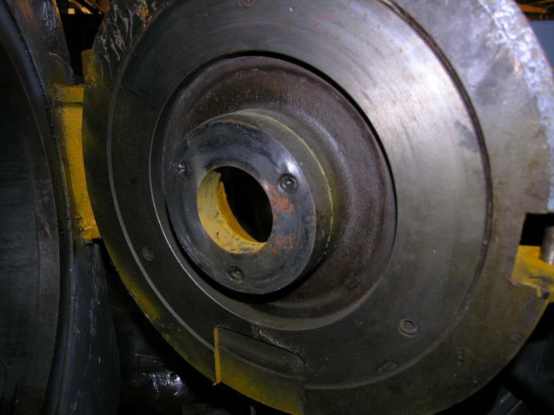 No. 4-1/2F Fenn, 4-1/2" rotary swager, 2 die, 2-1/4" tuning capacity, 15" die pocket, 10 HP - Image 8