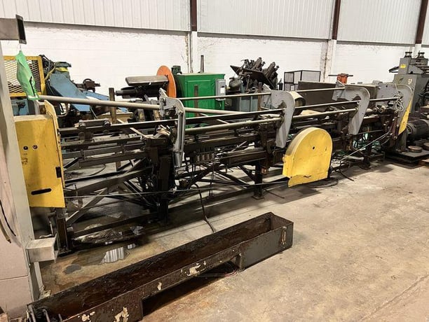 3" Modern #3L. tube cut-off, 2 slides, 65" target stop,double cross slide,roller feed - Image 3