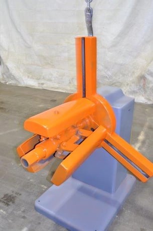 1000 lb. American Steel Line #60, motorized uncoiler, 20" width, 48" outside dimensions, 16"-20" ID - Image 4