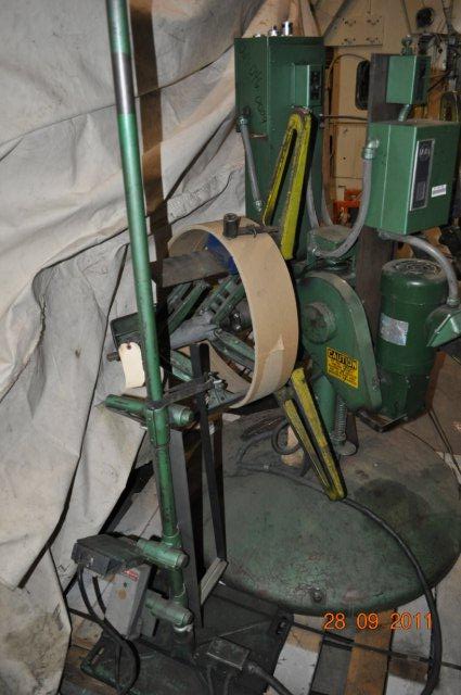 1500 lb. Regal #1500-12DRP, motorized double end uncoiler, 14" mandrel, 48" outside dimensions, 14"-20" ID - Image 1