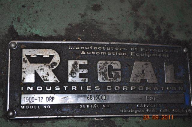 1500 lb. Regal #1500-12DRP, motorized double end uncoiler, 14" mandrel, 48" outside dimensions, 14"-20" ID - Image 2