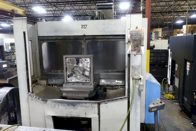 Mazak #FH-680, CNC horizontal machining center, 80 automatic tool changer, 41.3" X, 31.5" Y, 31.5" Z, 10000 - Image 3