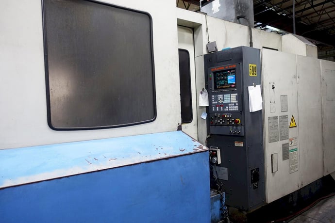 Mazak #FH-680, CNC horizontal machining center, 80 automatic tool changer, 41.3" X, 31.5" Y, 31.5" Z, 10000 - Image 9