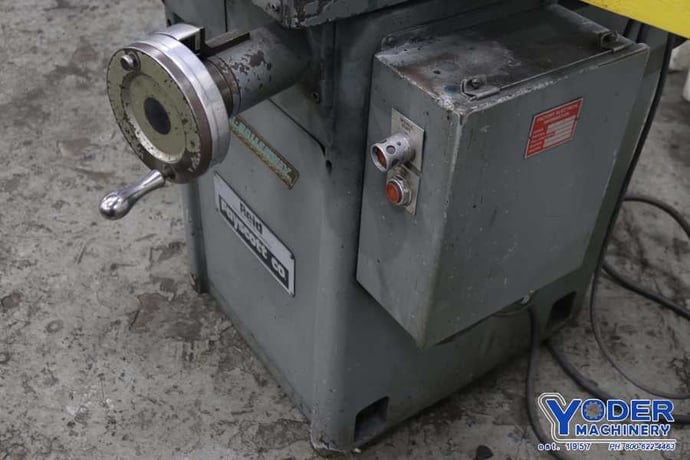 6" x 18" Reid #HR, Rollerway hand feed surface grinder, 1.5 HP, 1 shot lube, #73744 - Image 5