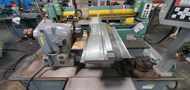 Hardinge #HC, CNC chucking lathe, 8" swing, 3 & 4-jaw chuck, retrofit with 2-Axis CNC Tool Slide with Fagor - Image 3