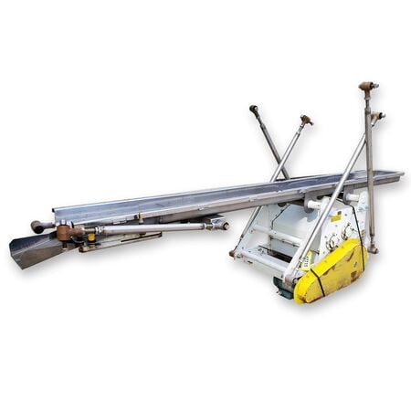 12" wide x 11'-2" long, Triple S Dynamics, horizontal differential vibrating conveyor, #17715 - Image 2