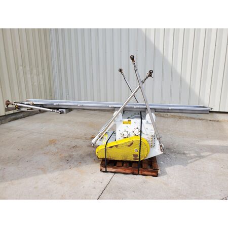12" wide x 11'-2" long, Triple S Dynamics, horizontal differential vibrating conveyor, #17715 - Image 3