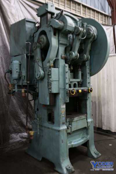 80/60 Ton, Bliss, double action press, 10 stroke of plunger, 10 HP, 25 SPM, #73615 - Image 4