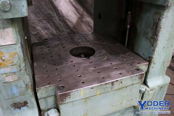 80/60 Ton, Bliss, double action press, 10 stroke of plunger, 10 HP, 25 SPM, #73615 - Image 6
