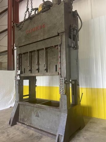 200 Ton, Clearing #S2-200-72-36, straight side double crank stamping press, 12" stroke, 30" Shut Height, 6" - Image 5