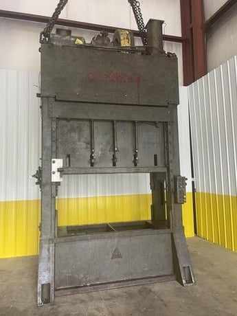 200 Ton, Clearing #S2-200-72-36, straight side double crank stamping press, 12" stroke, 30" Shut Height, 6" - Image 6