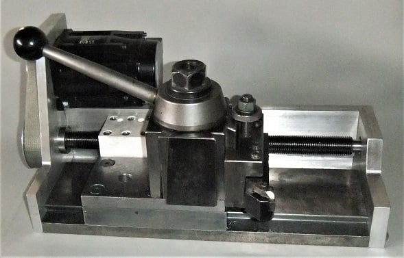 Yancey Threader, portable electro-mechanical attachment for inch/metric threading, outside dimension or ID - Image 1