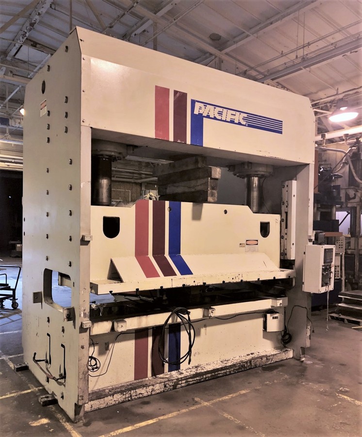 400 Ton, Pacific #400-OBI, 18" stroke, 126" x 48" bed, 1998, #5548 - Image 2