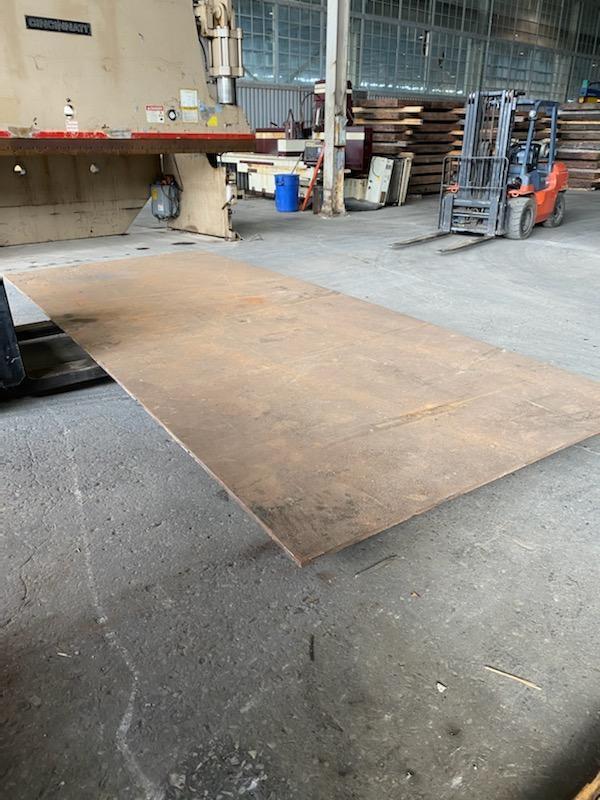96" x 120" x 1" Steel Plate, #1056920 - Image 3