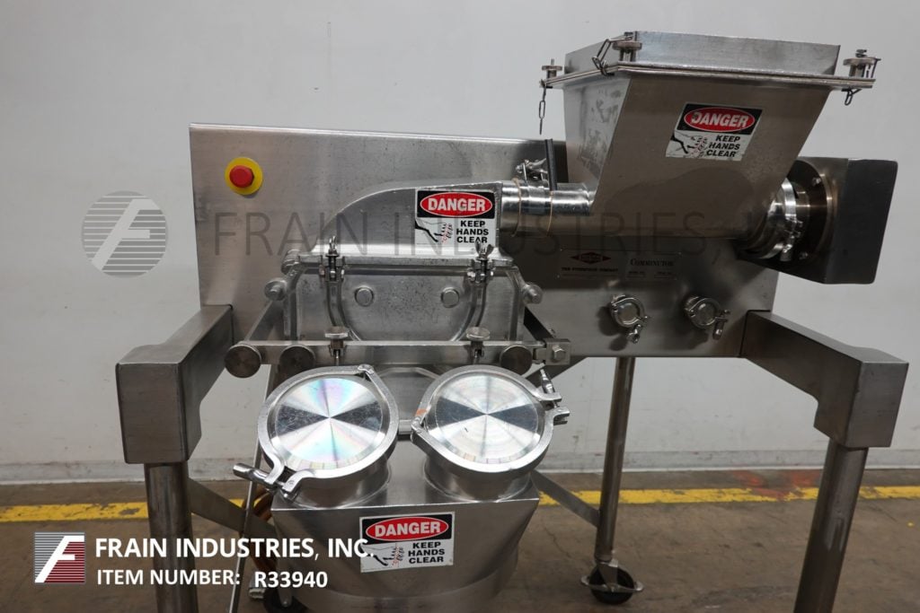 Fitzpatrick #D6A, compact, on-wall design, 316 Stainless Steel construction, hammer mill, with 12" long x 12" - Image 2