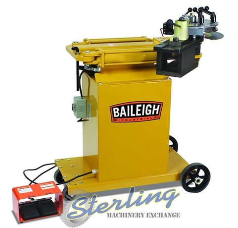 2" Baileigh #RDB-150-AS, hydraulic rotary draw tube & pipe bender, foot pedal, #SMRDB150AS - Image 1