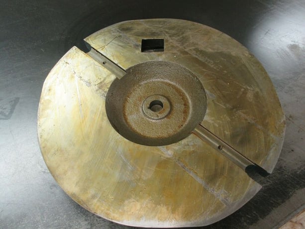 Kurt #D80-4-SA, Cast Iron swivel base for 8" milling machine vises - Image 6