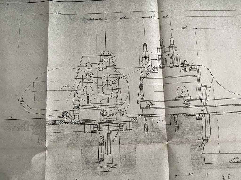 41" x 6.3" Georg Slitting Line, Silicon, GO, GNO, Copper, Al., Turret Recoiler, 15000 lb., 1980 - Image 7