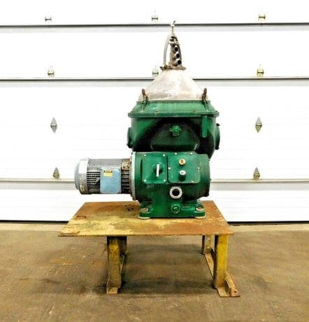 Alfa-Laval #MAPX210T-24-60, centrifuge separator, 4" outlet - Image 1