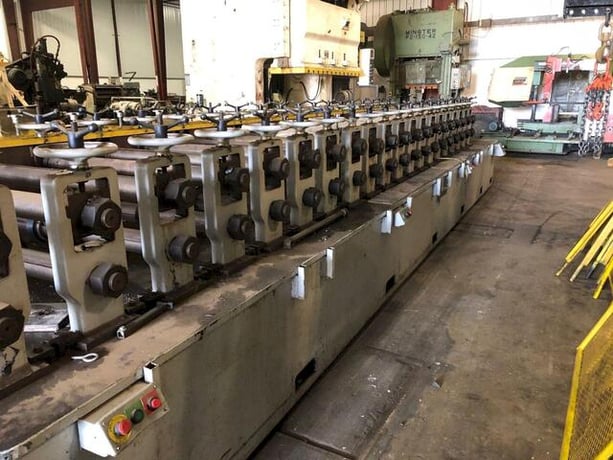 20 Stand, ASC #20HM-3-1/2, rollformer, 3.5" shaft diameter, 42" roll space, L to R, #14073J - Image 3