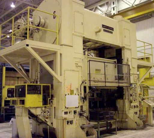 600 Ton, Warco #SC2-600-96, 8" stroke, 96" x 48" bed, 30-60 SPM, excellent bargain, #3479 - Image 1